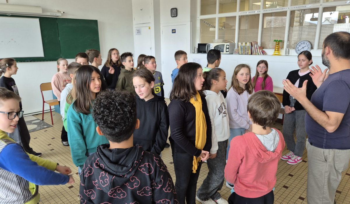 Ateliers Musique Rythmes et percussions corporelles