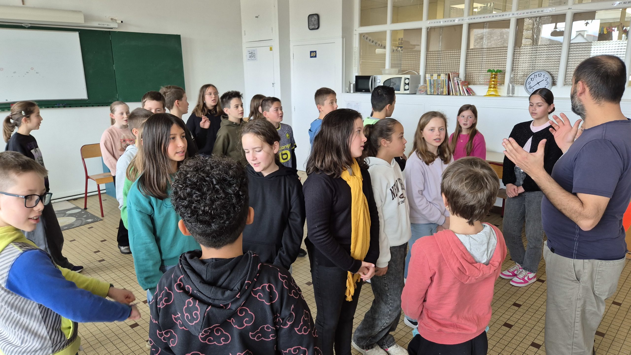 Ateliers Musique Rythmes et percussions corporelles