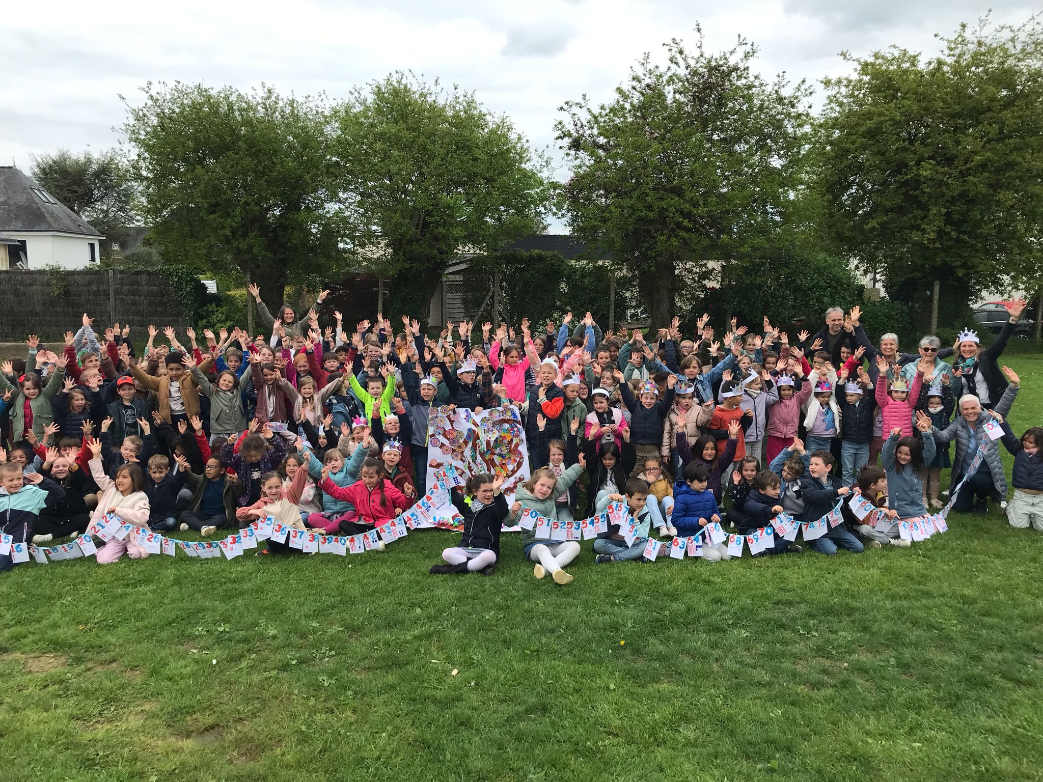 Le 100ème jour d’école c’est la fête!