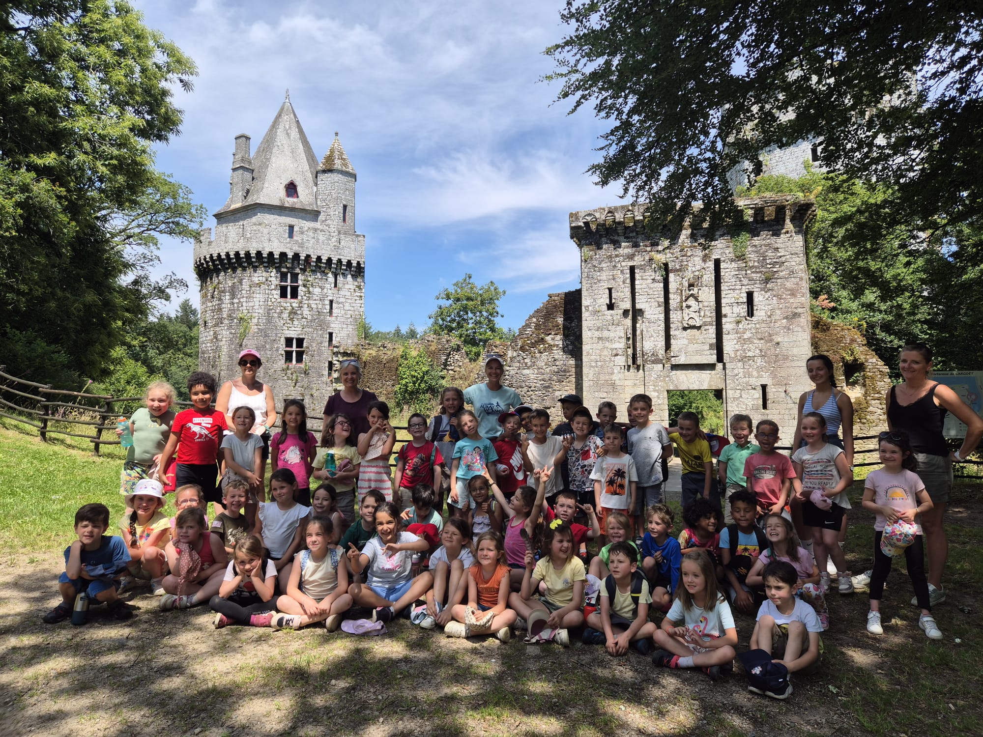 Sortie Forteresse de l’Argoët, on l’adore!