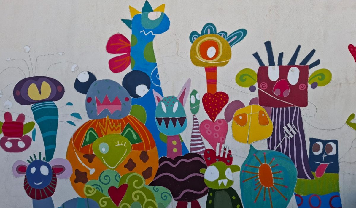 Création d’une fresque