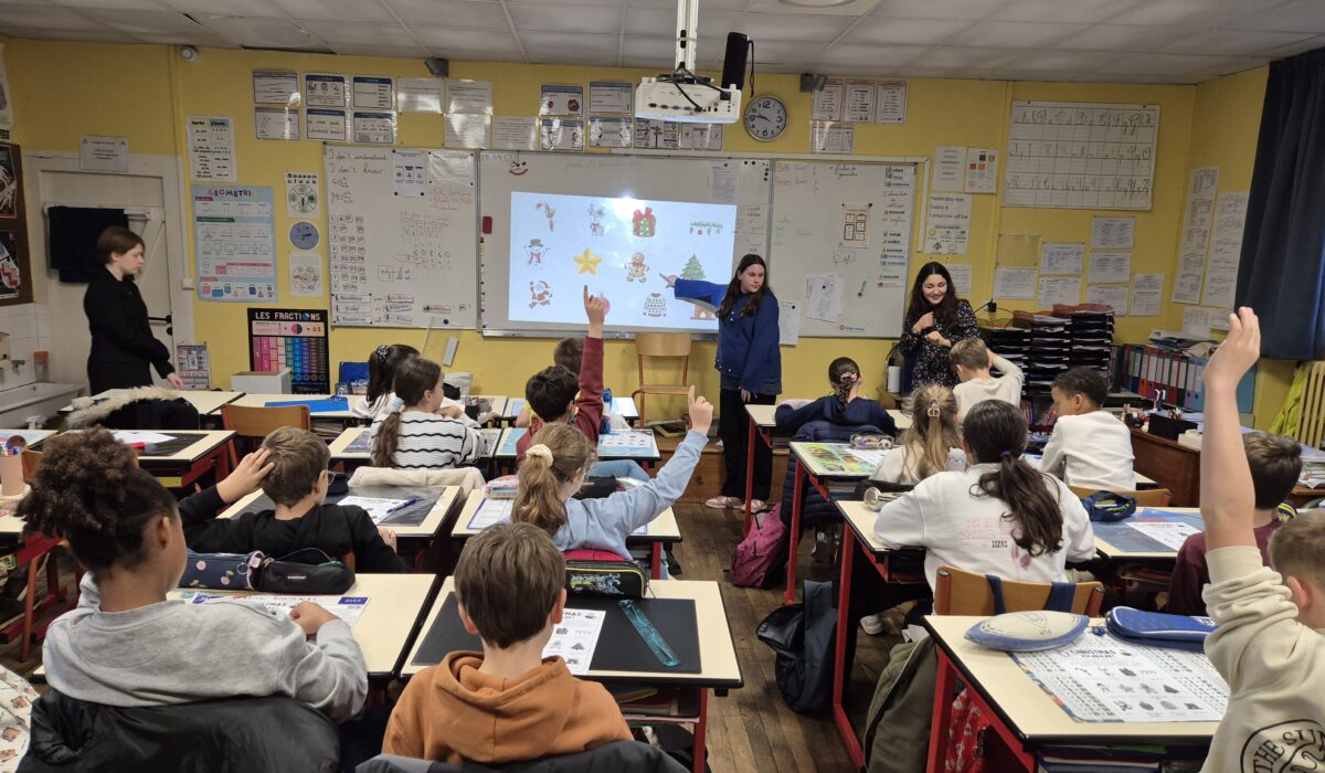 Christmas time avec le collège