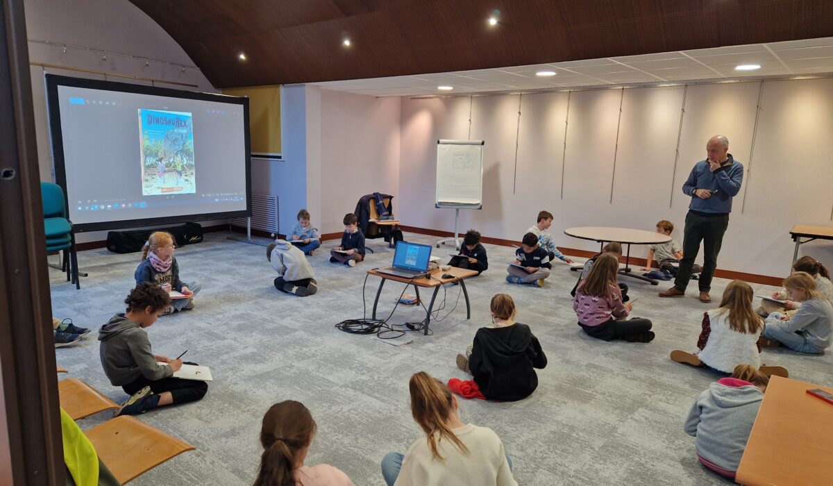 Rencontre avec un dessinateur de bandes dessinées