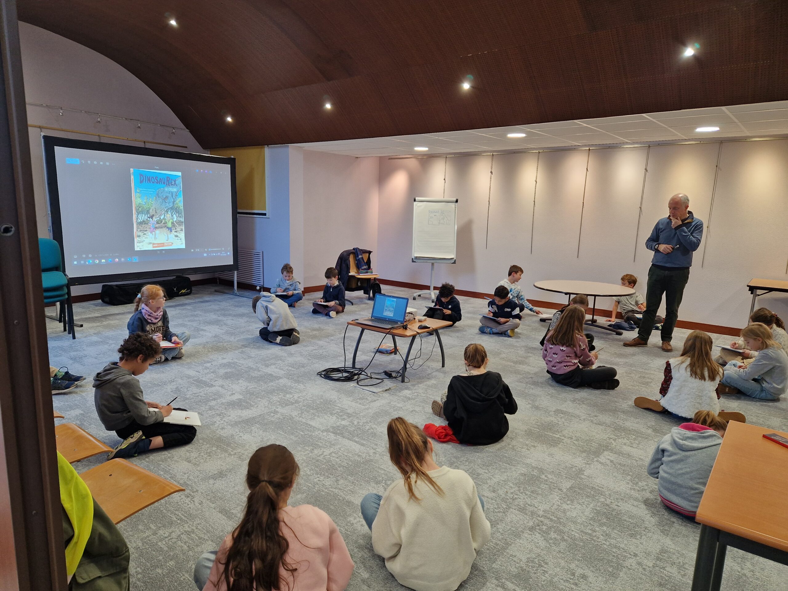 Rencontre avec un dessinateur de bandes dessinées