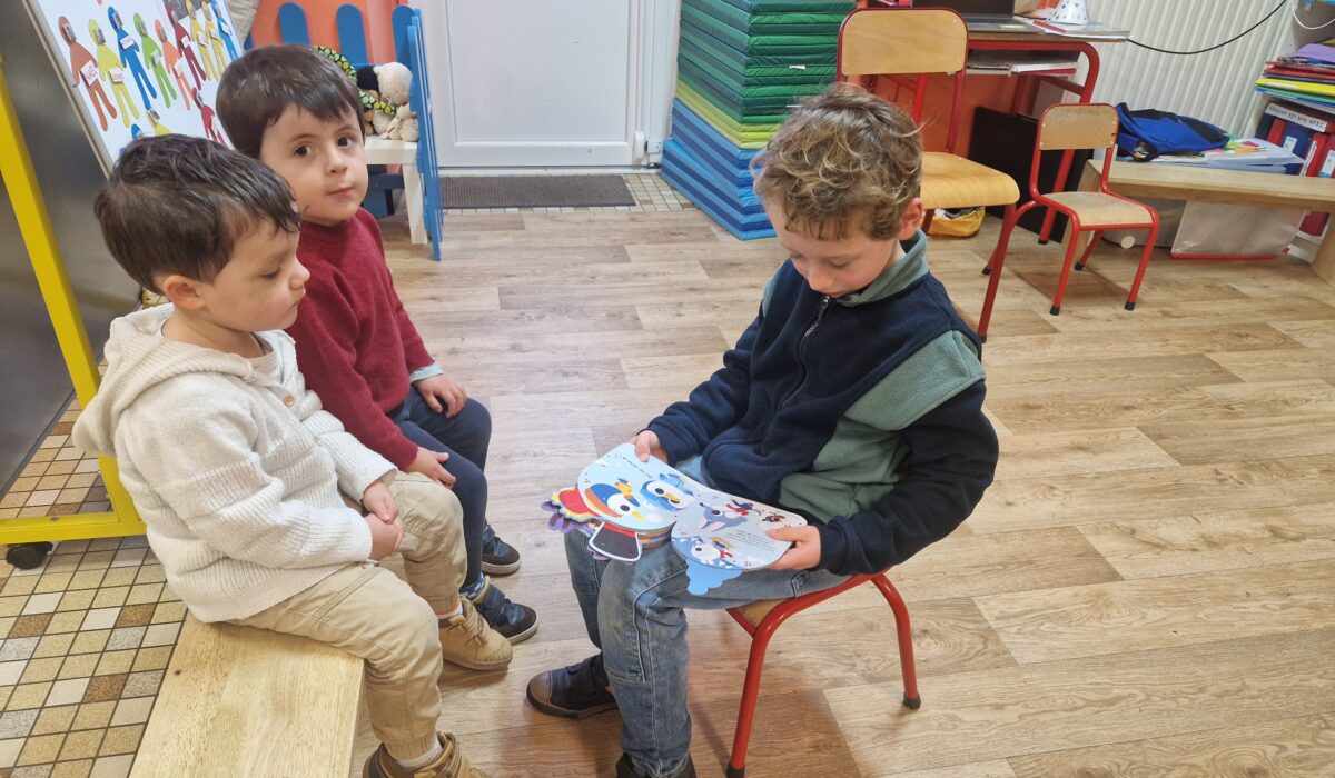 Séances de lecture aux PS-MS