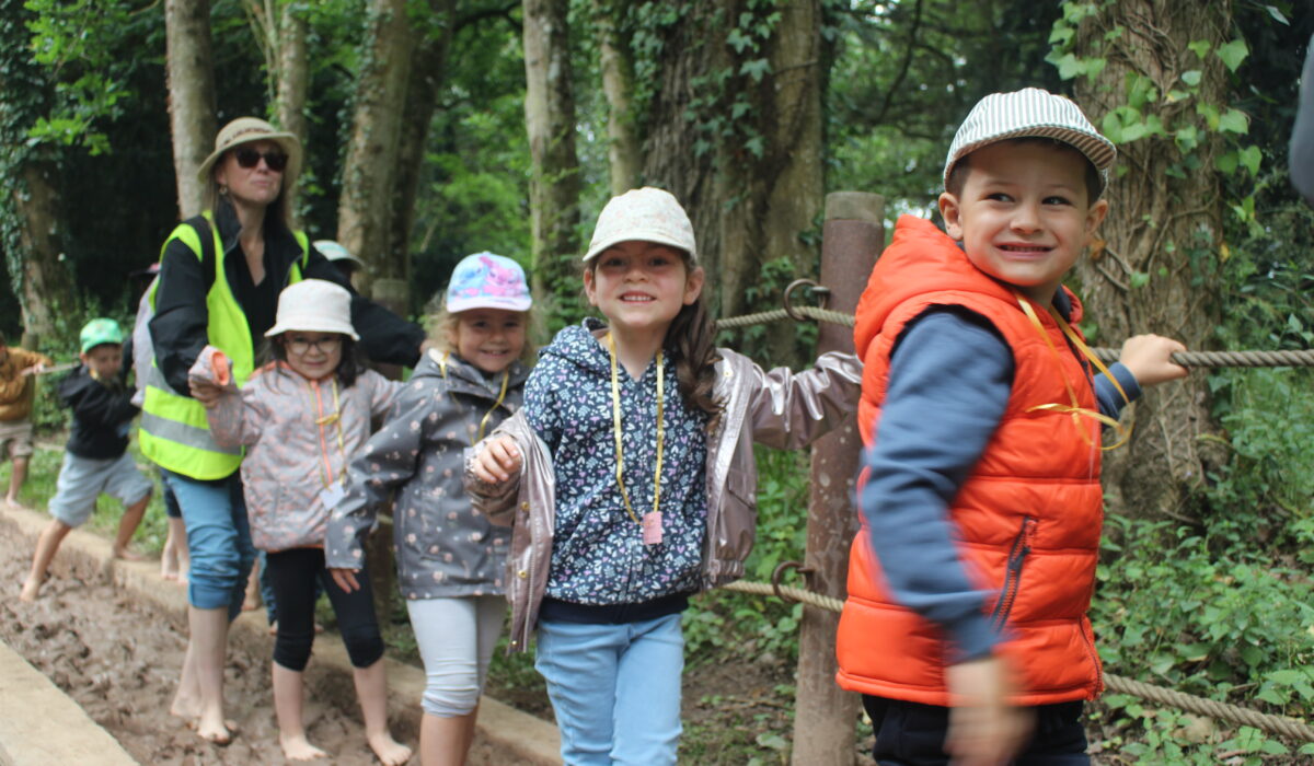 Sortie scolaire aux Jardins de Brocéliande