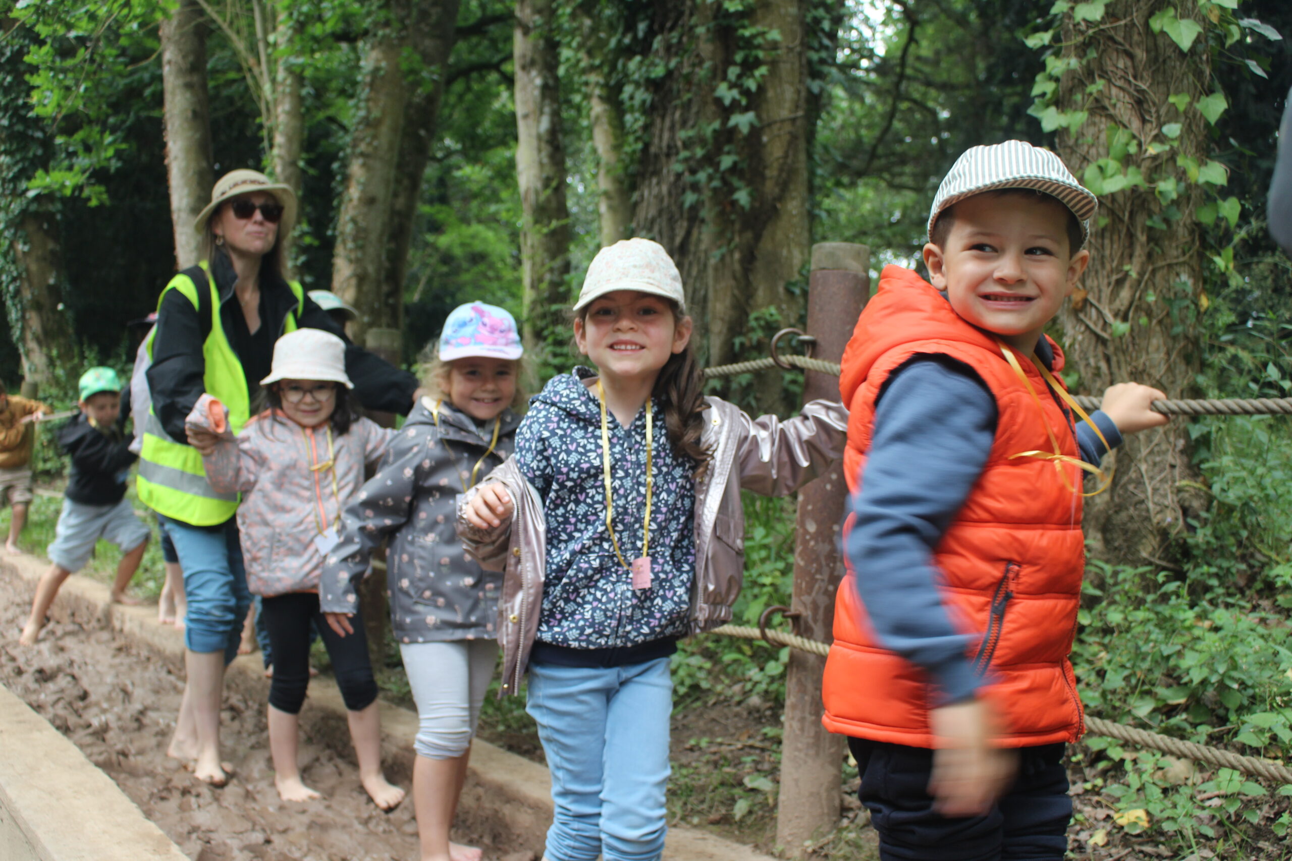 Sortie scolaire aux Jardins de Brocéliande