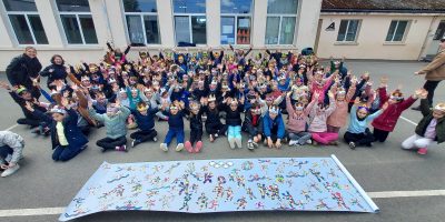 La fête du 100ème JOUR à l’école, c’est le pied !!!