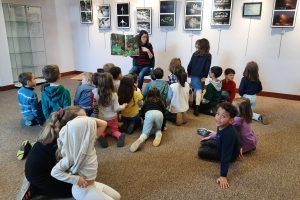 Visite à la bibliothèque sur le thème de l’art