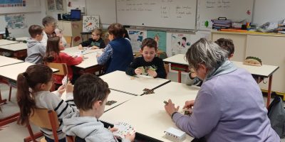 Rencontre intergénérationnelle.