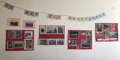 Le mur des gratitudes
