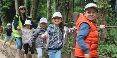 Sortie scolaire aux Jardins de Brocéliande