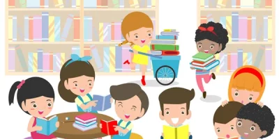 Visite à la médiathèque